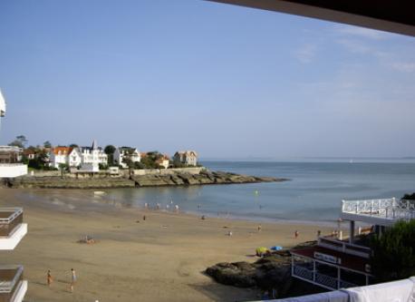 2ème logement : vue de la terrasse de l'appartement à Saint Palais sur mer 