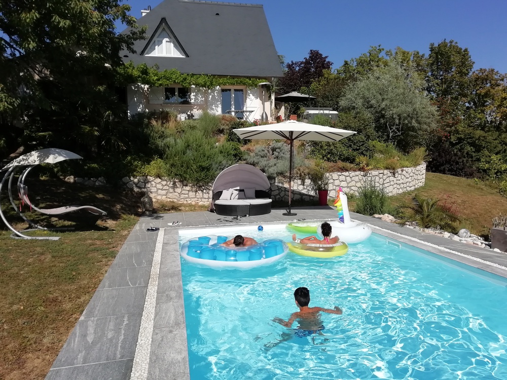 La piscine 8x4m