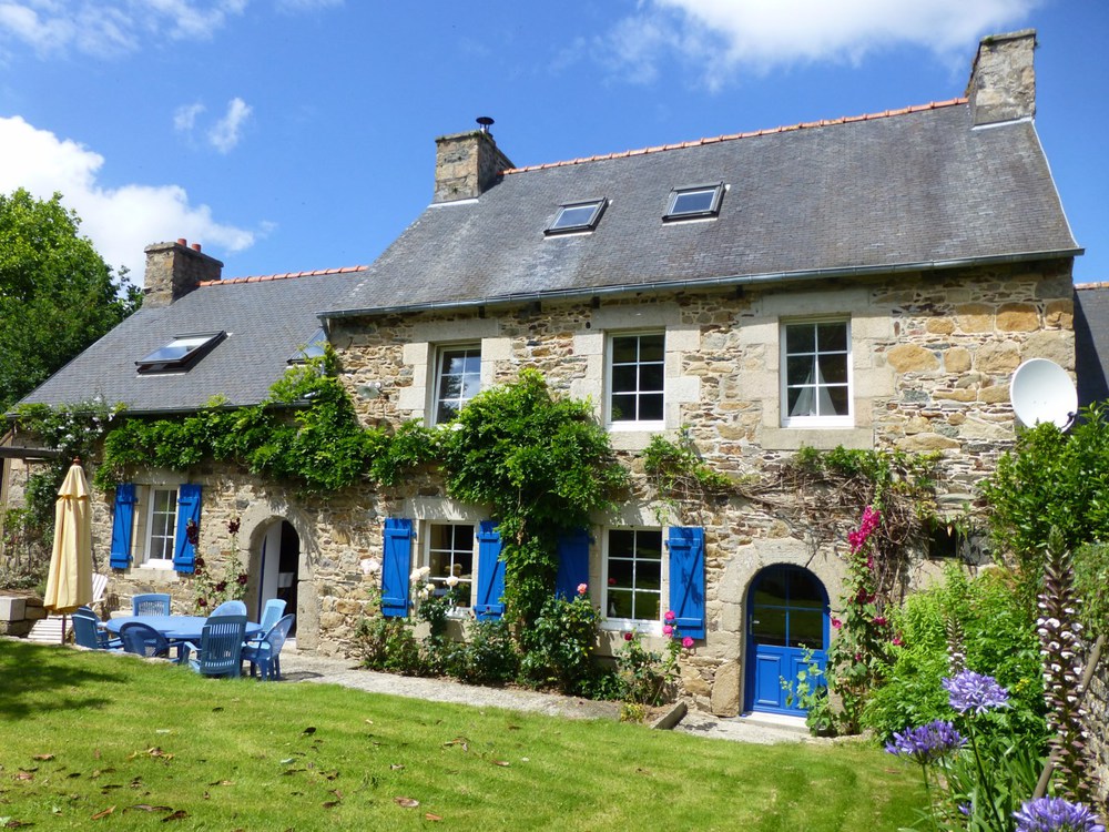 facade au sud, coté jardin