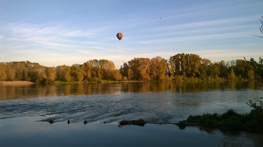 La Loire tout près ...