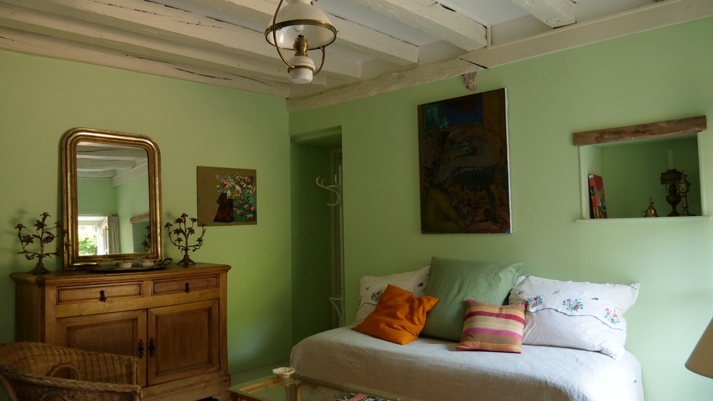 Salon maison verte