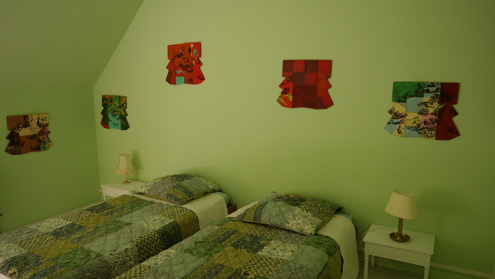Chambre maison verte