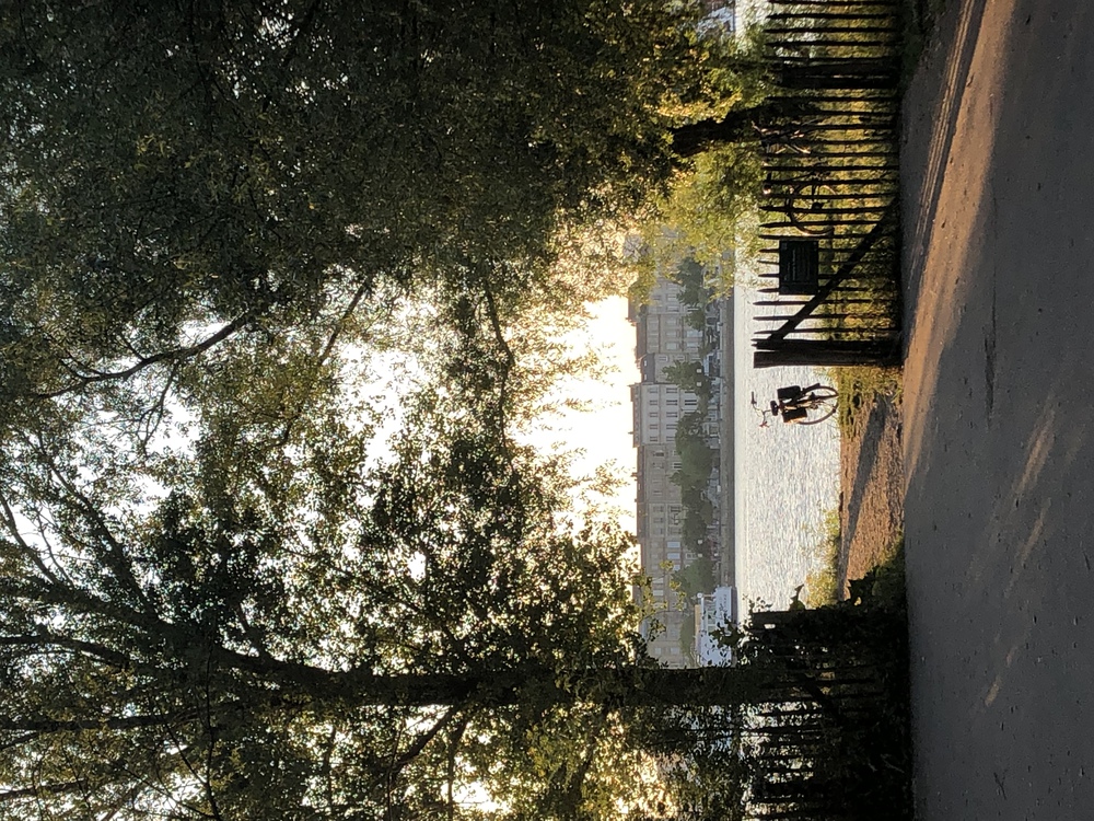 Bordeaux rive gauche depuis notre rive, au bout de la rue.