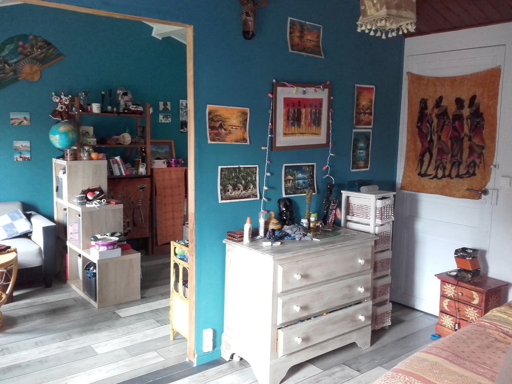 2 chambres enfants transformées en bureau/salon et chambre