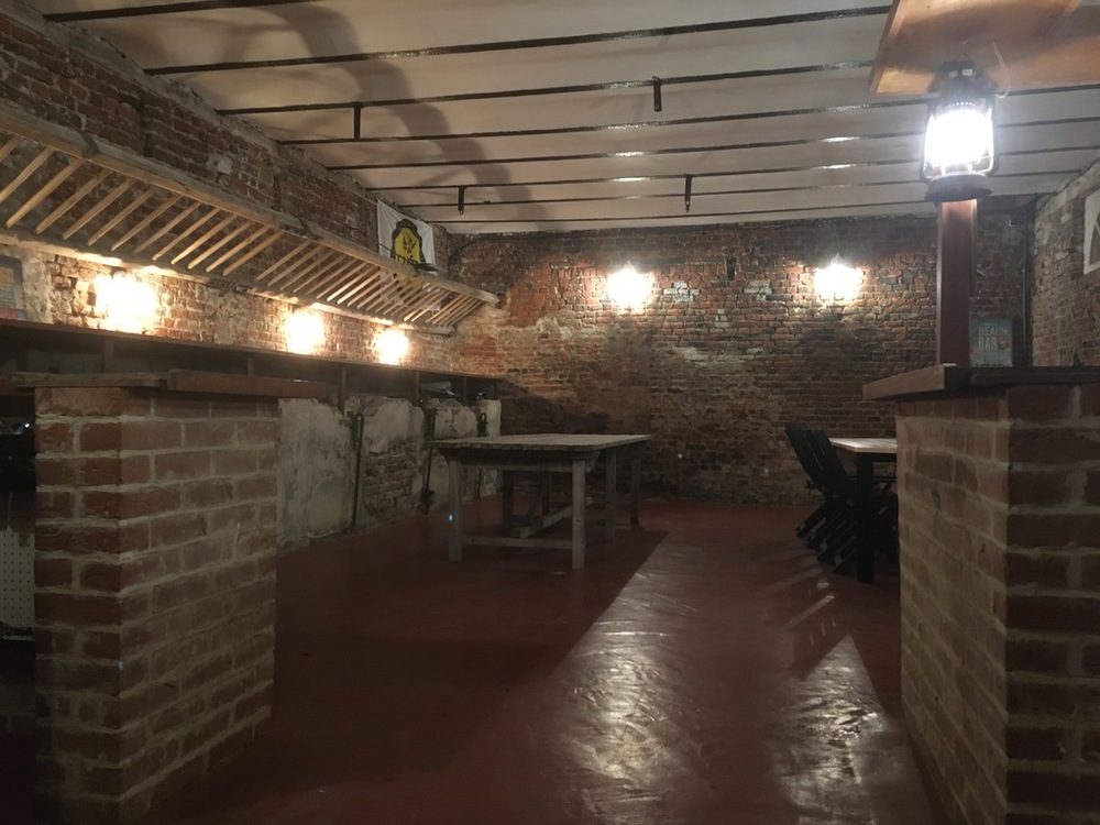 intérieur de la grange