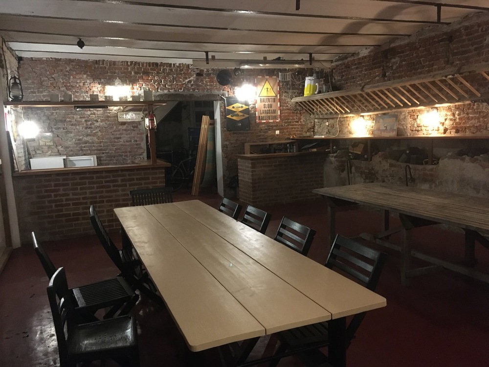 intérieur de la grange