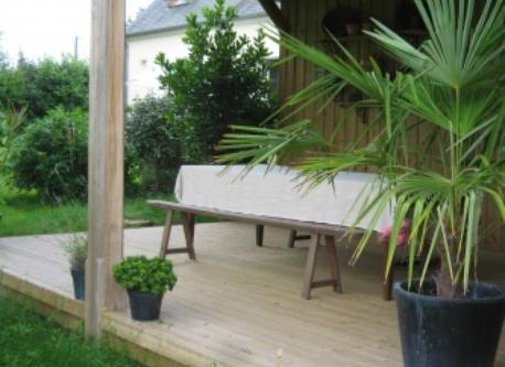 patio avec plancha