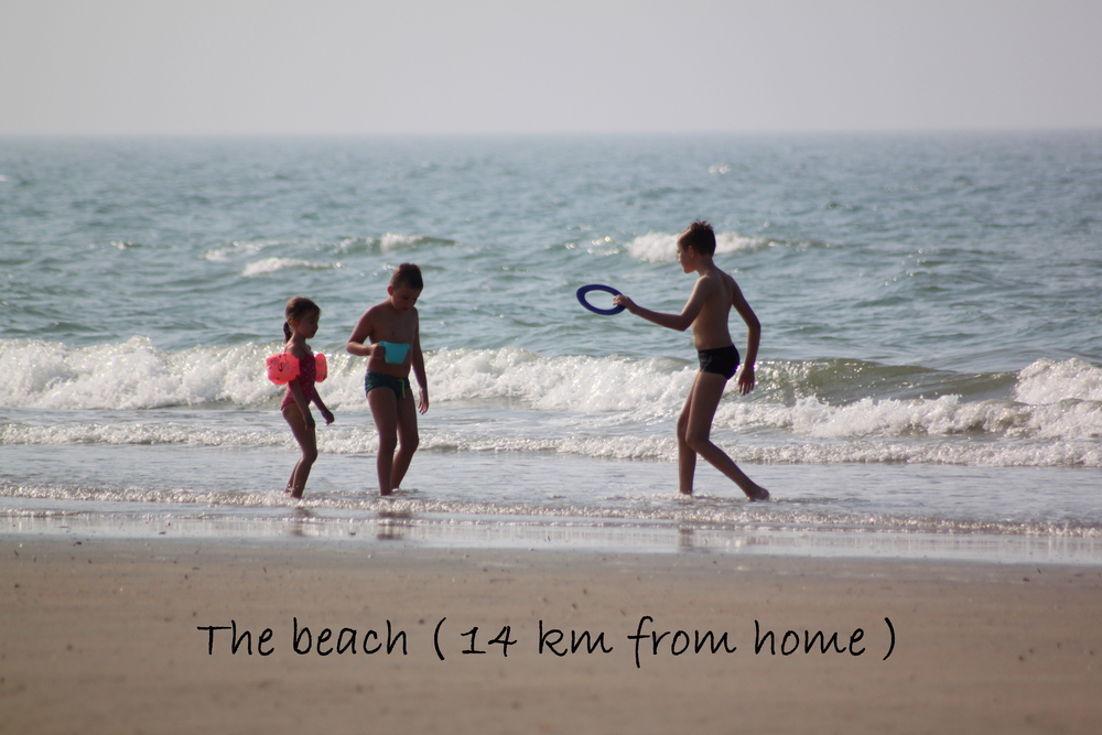 Plage à 14kms