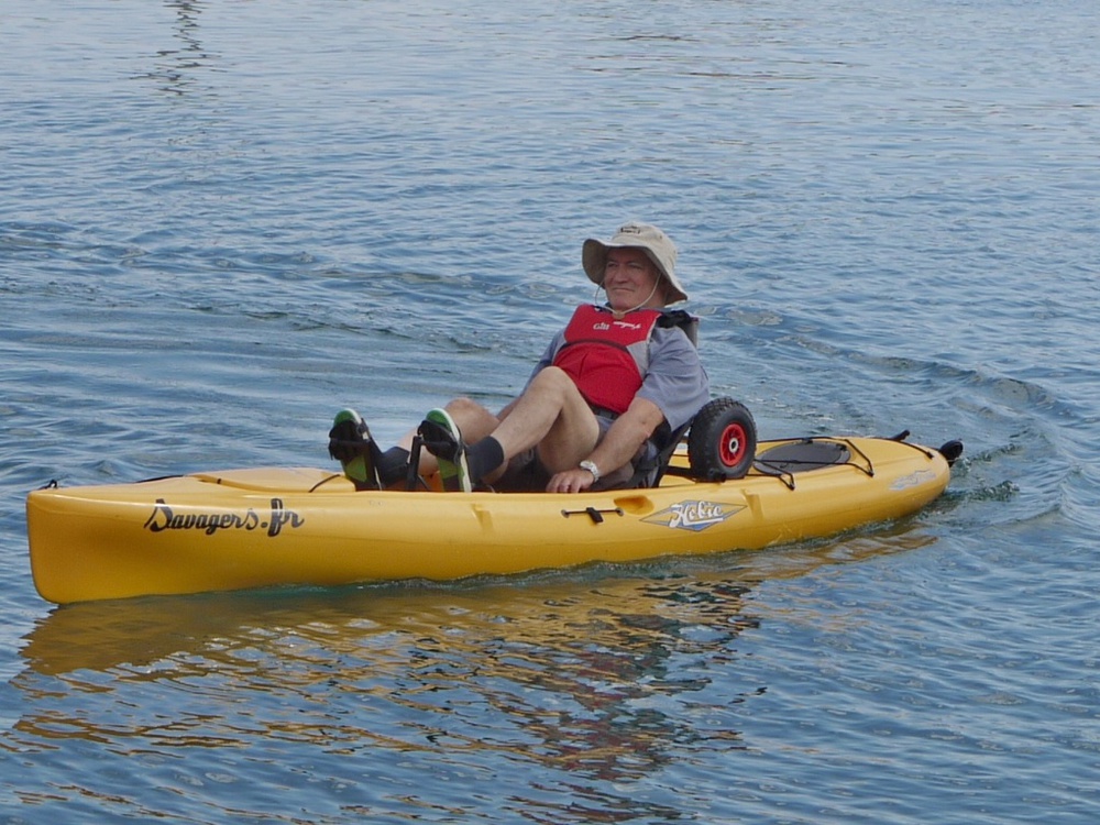 Gérard en kayak 
