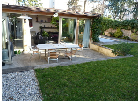 la terrasse et le jardin 