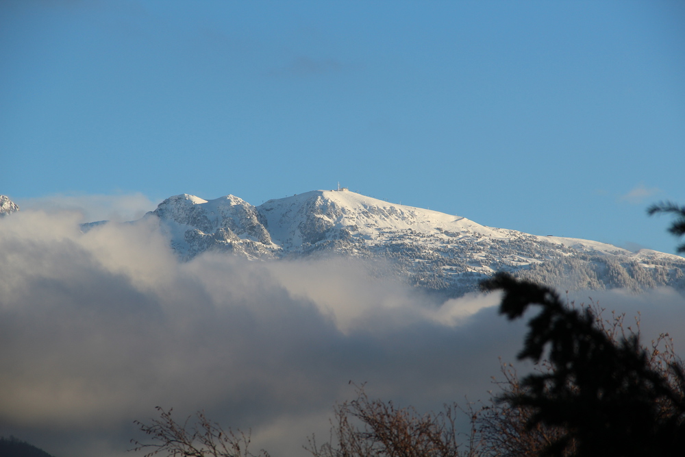 La station de Chamrousse vue depuis la maison