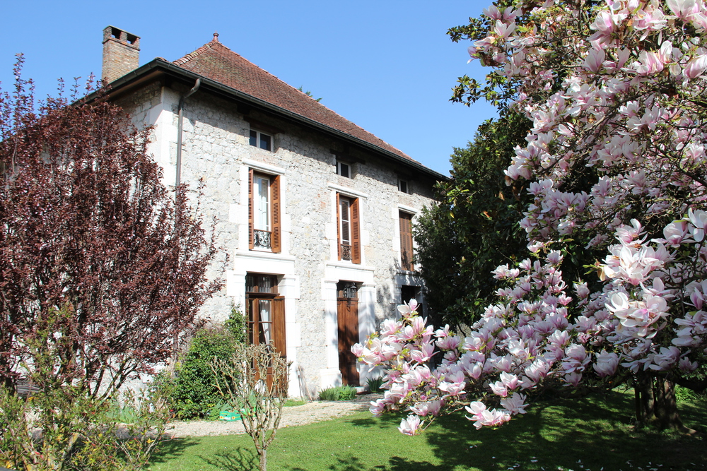 Façade sud de la maison