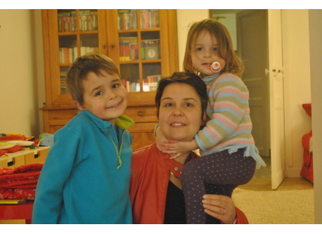Noé, Charlotte et Lucie 