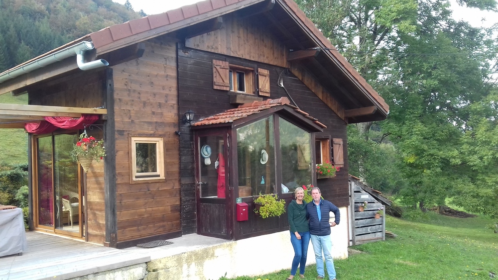 Notre petit chalet à la montagne. (à 30 min. en voiture de Thonon.)