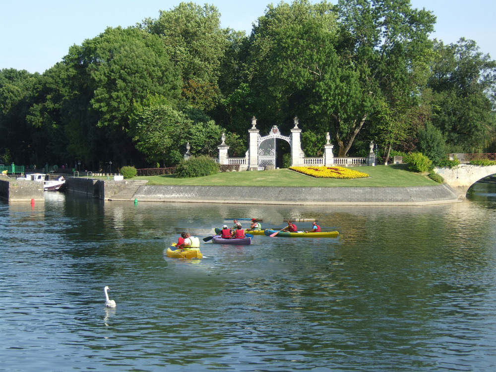 Canoé sur la Charente - 5 minutes