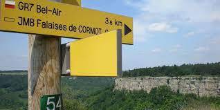 Circuit falaises de Cormot 8 kms du village