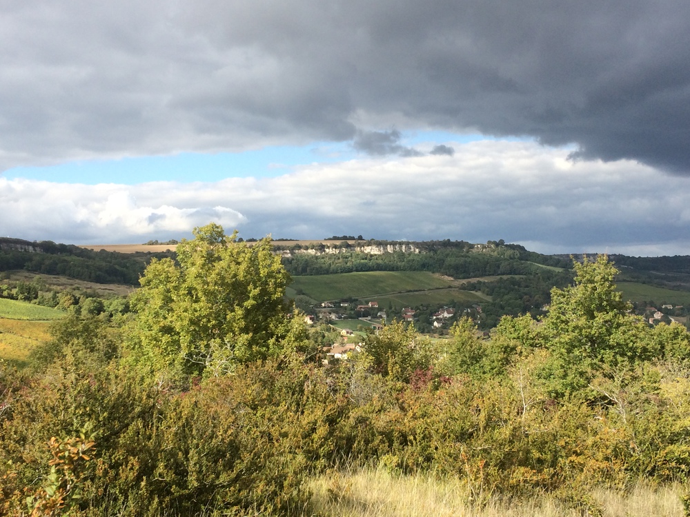 Balade des 3 croix au dessus de Santenay 15 kms de la maison