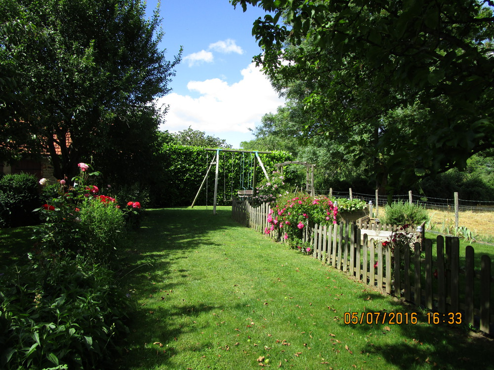 jardin côté terrasse