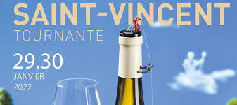 Affiche Saint Vincent tournante à Puligny Montrachet