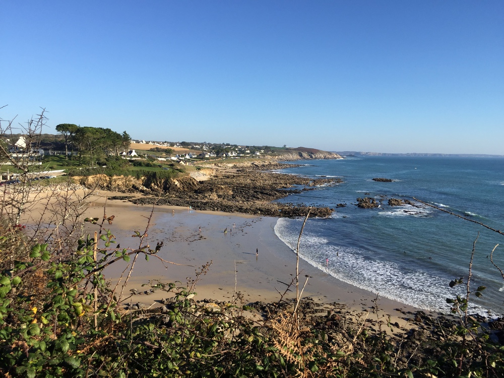 La plage de Portez