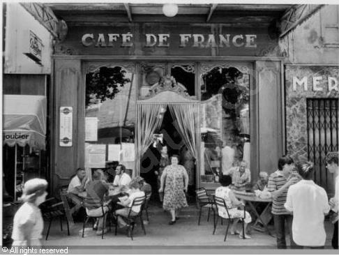 café de france willy ronis