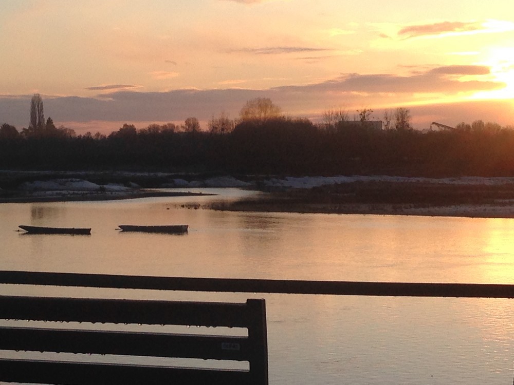 La Loire au lever du jour
