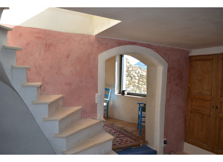  montée à la terrasse 