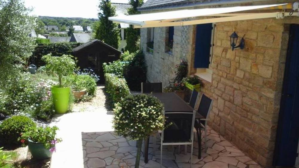 terrasse coté jardin