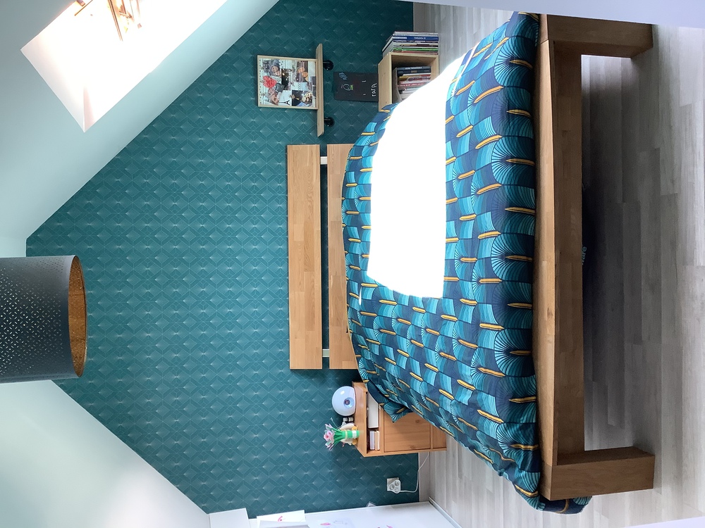 Notre chambre, à l’étage 