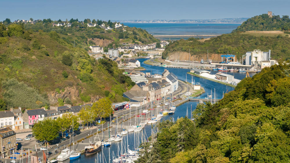 Le port du Légué, à 5 min (15 min à pied)