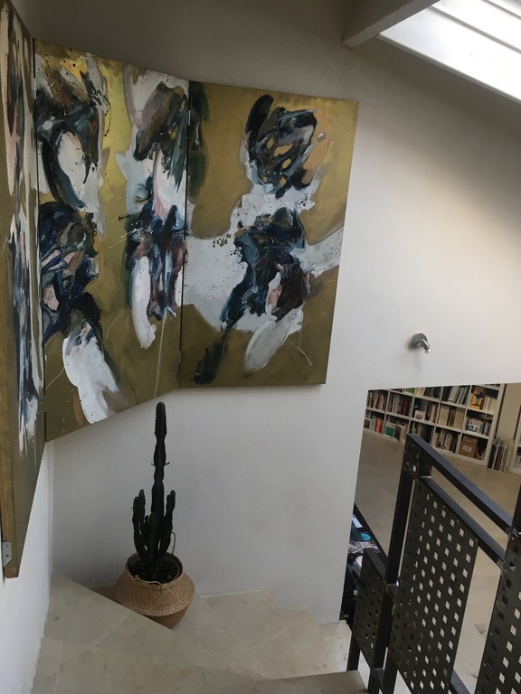 La montée d'escaliers 