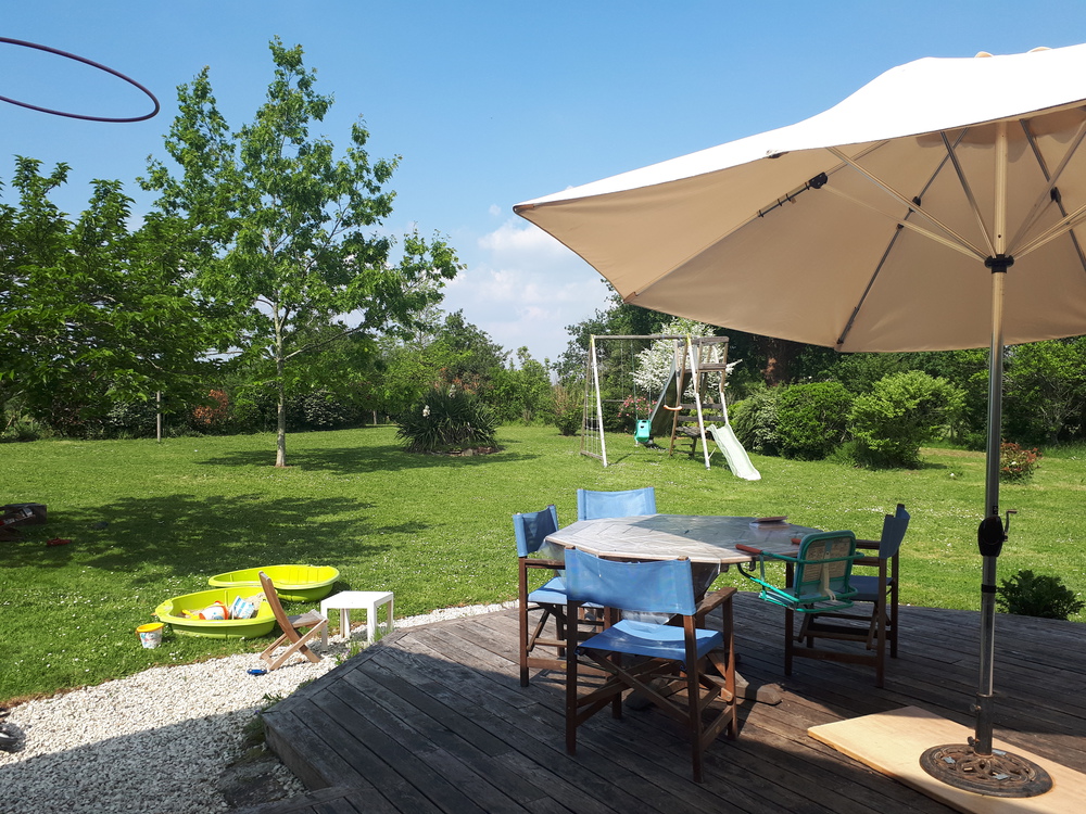 Terrasse côté sud