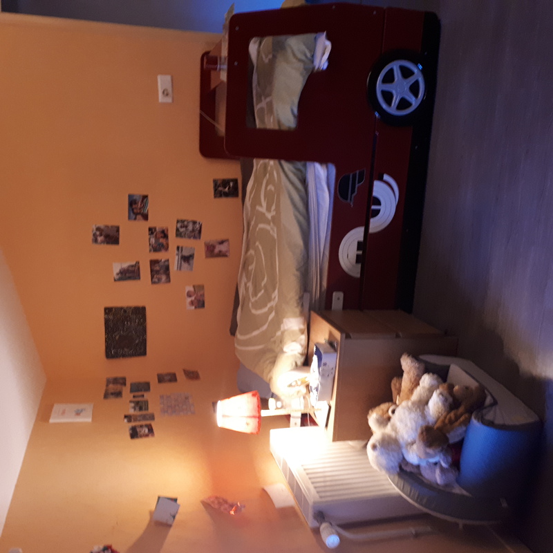 la "chambre des garçons", 2 lits 1 place 