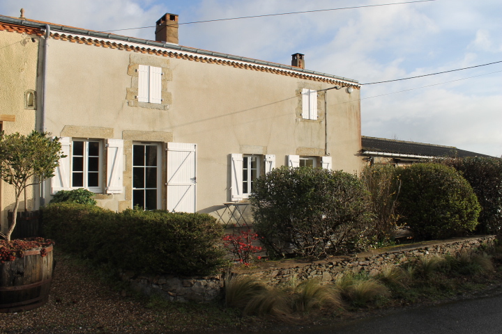 vue de la maison côté sud