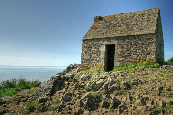 Cabane Vauban à Carolles avec vue sur le Mont Saint Michel (GR 223), à 10 minutes