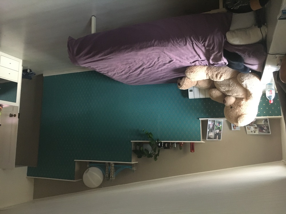 studio de notre fille (lit 2 places)
