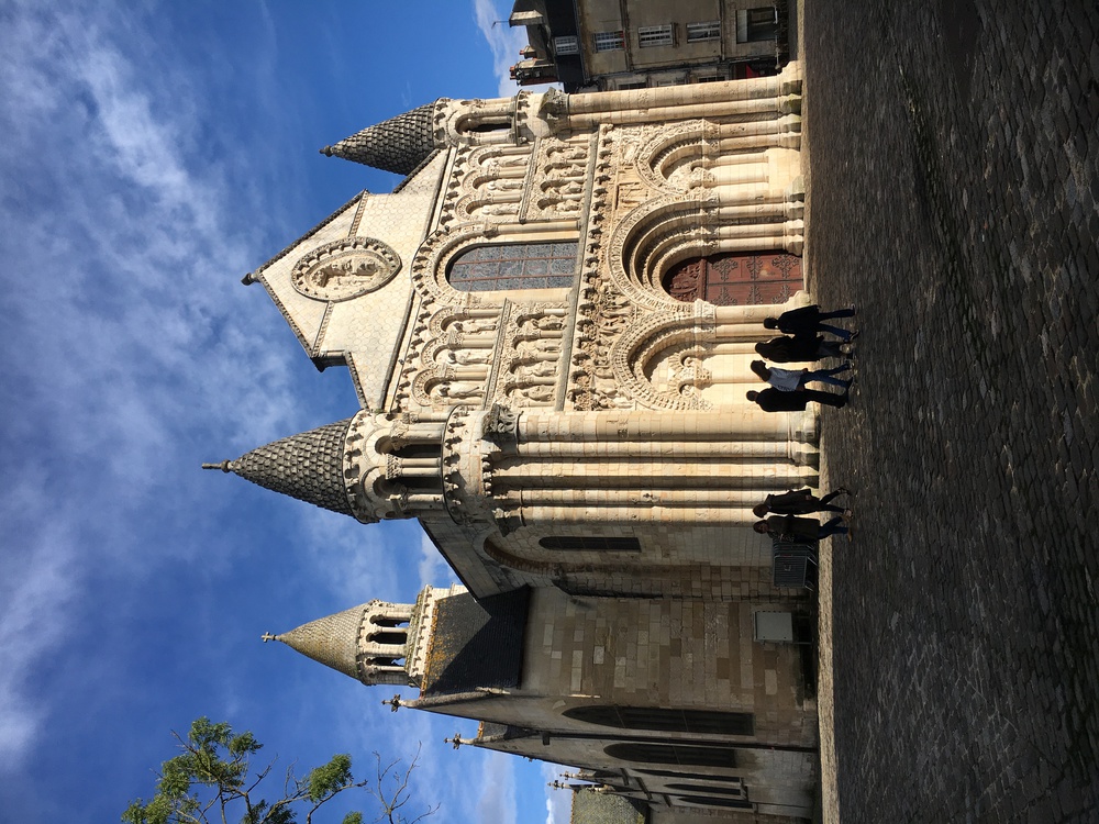 Notre Dame La grande. Centre ville de Poitiers