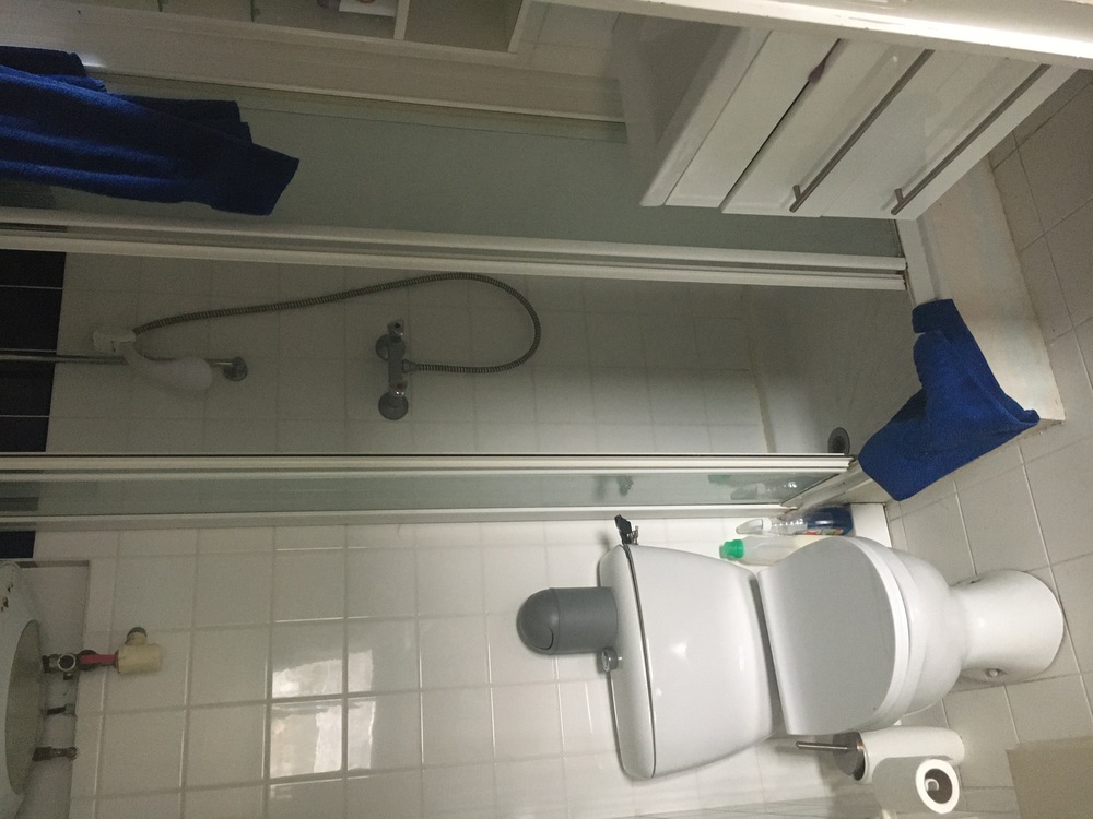salle de bain (douche) attenante au studio de notre fille