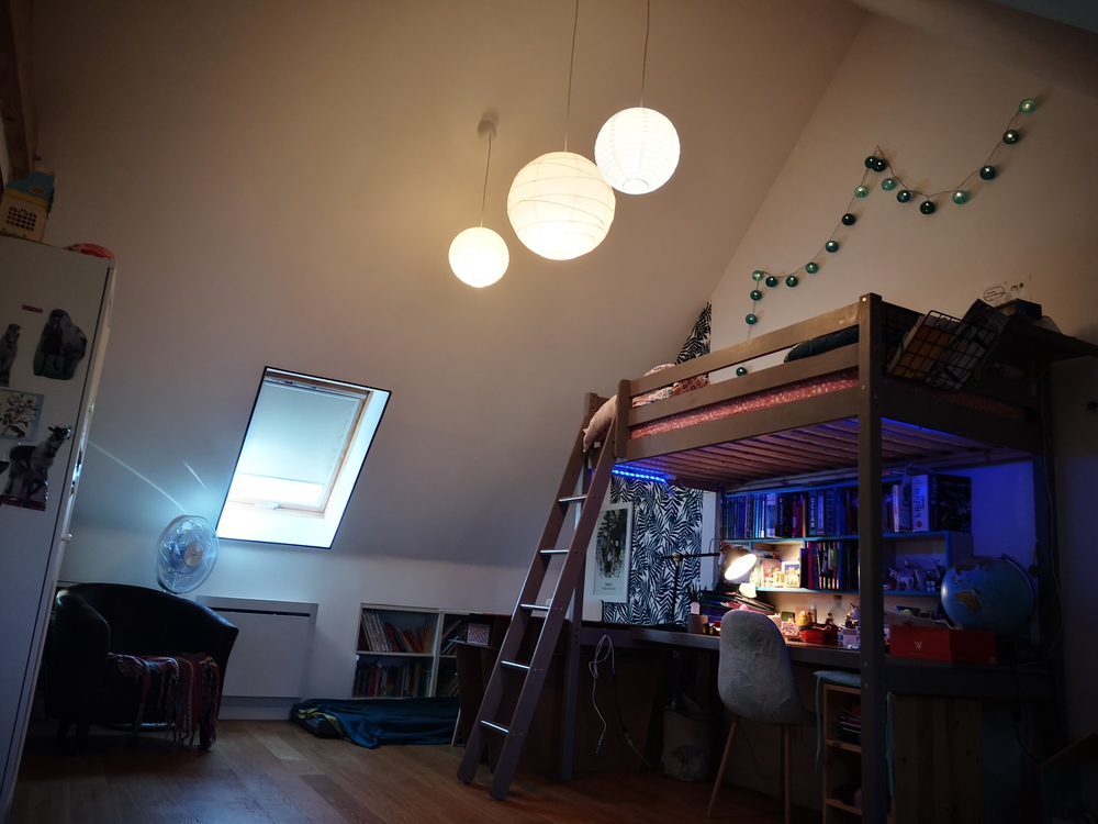 La chambre cathédrale de notre fille (la chanceuse)