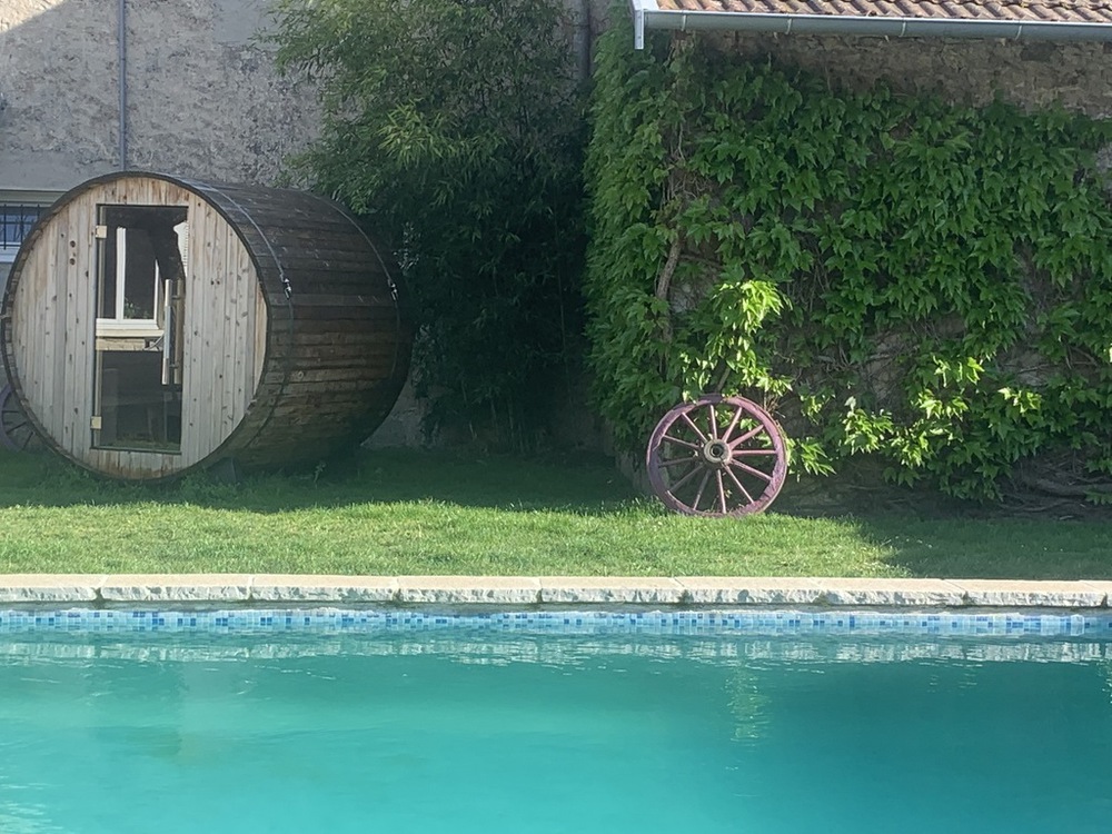 sauna et piscine