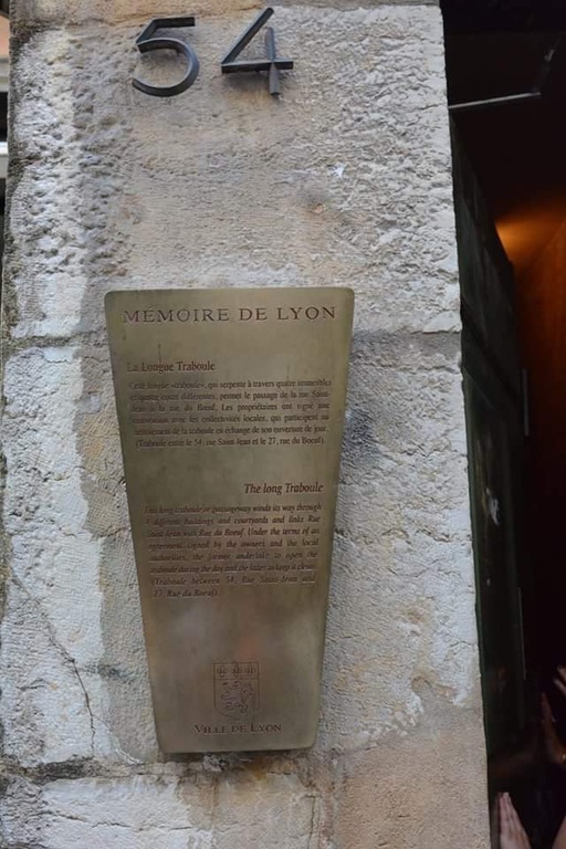 Traboule lyonnaise 