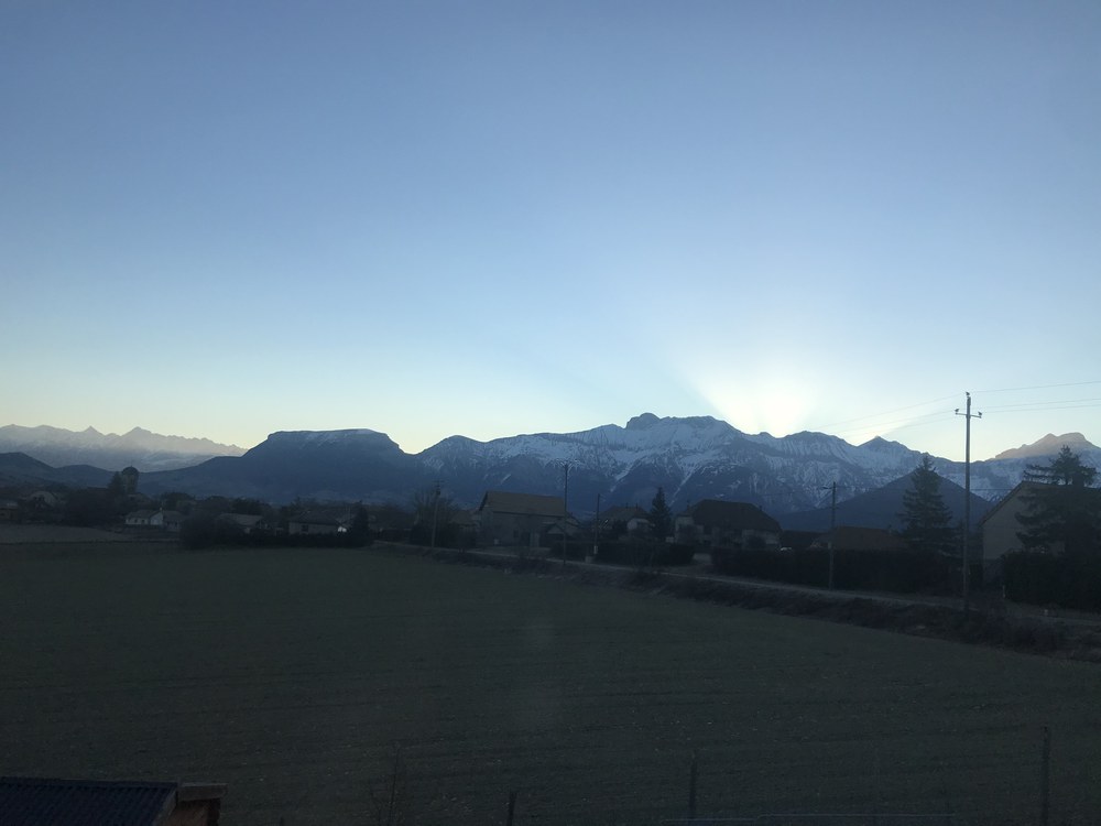 vue de la chambre de Maé