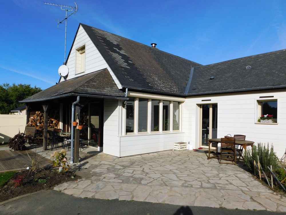 façade côté jardin
