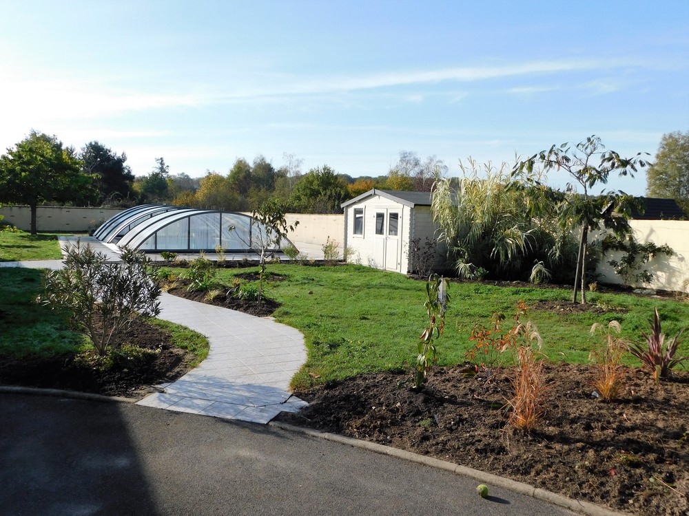 côté sud jardin