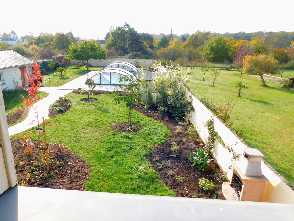 jardin vu étage