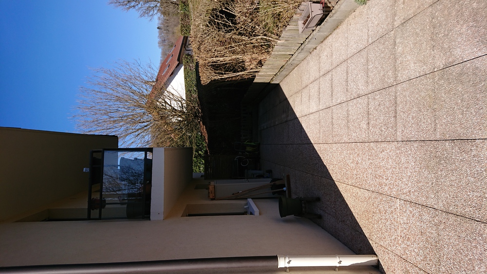 Terrasse exposée Est