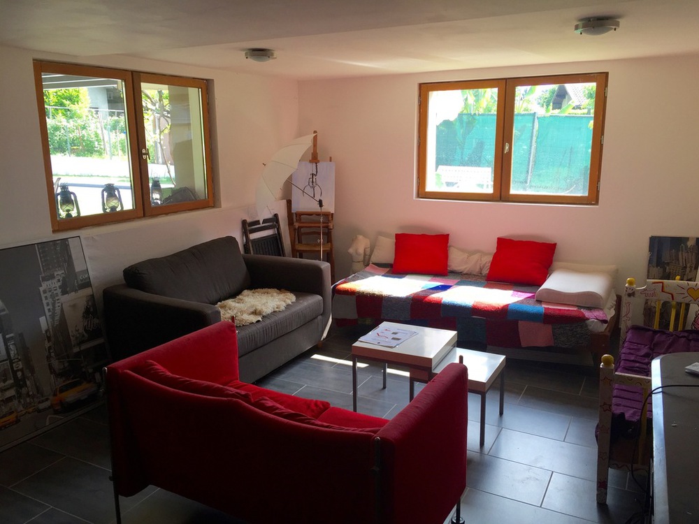 salon près du sauna