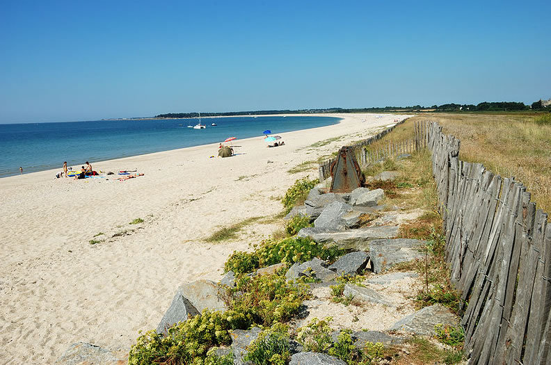 Plage la plus proche, côté océan (accès à vélo)