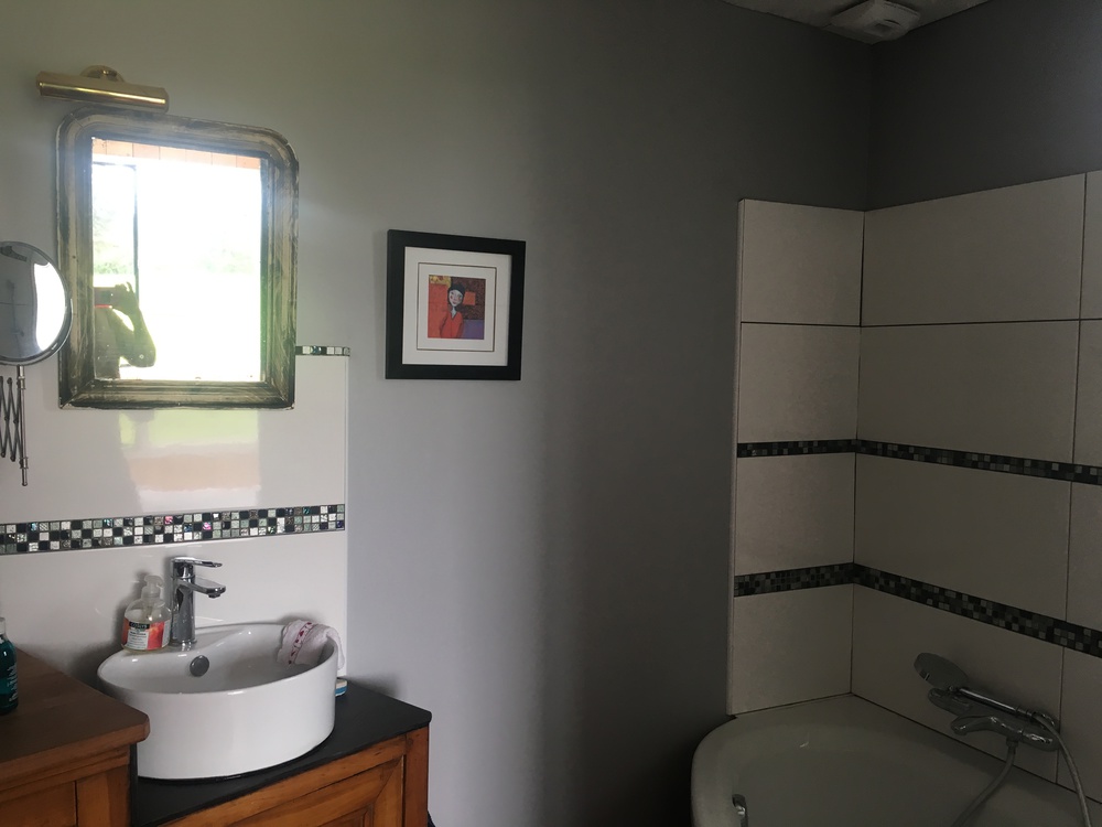 Salle de bains de l'étage 