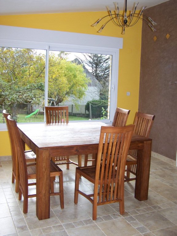 extension de la cuisine donnant sur le jardin